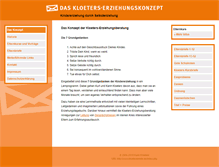 Tablet Screenshot of kloetersbriefe.de